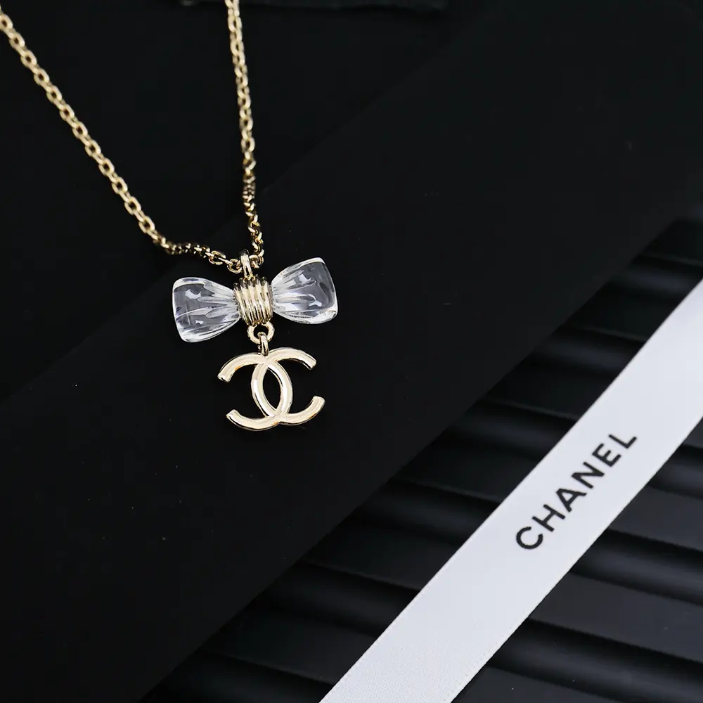 Chanel Women Pendant Necklace Metal Resin ABF546B19997