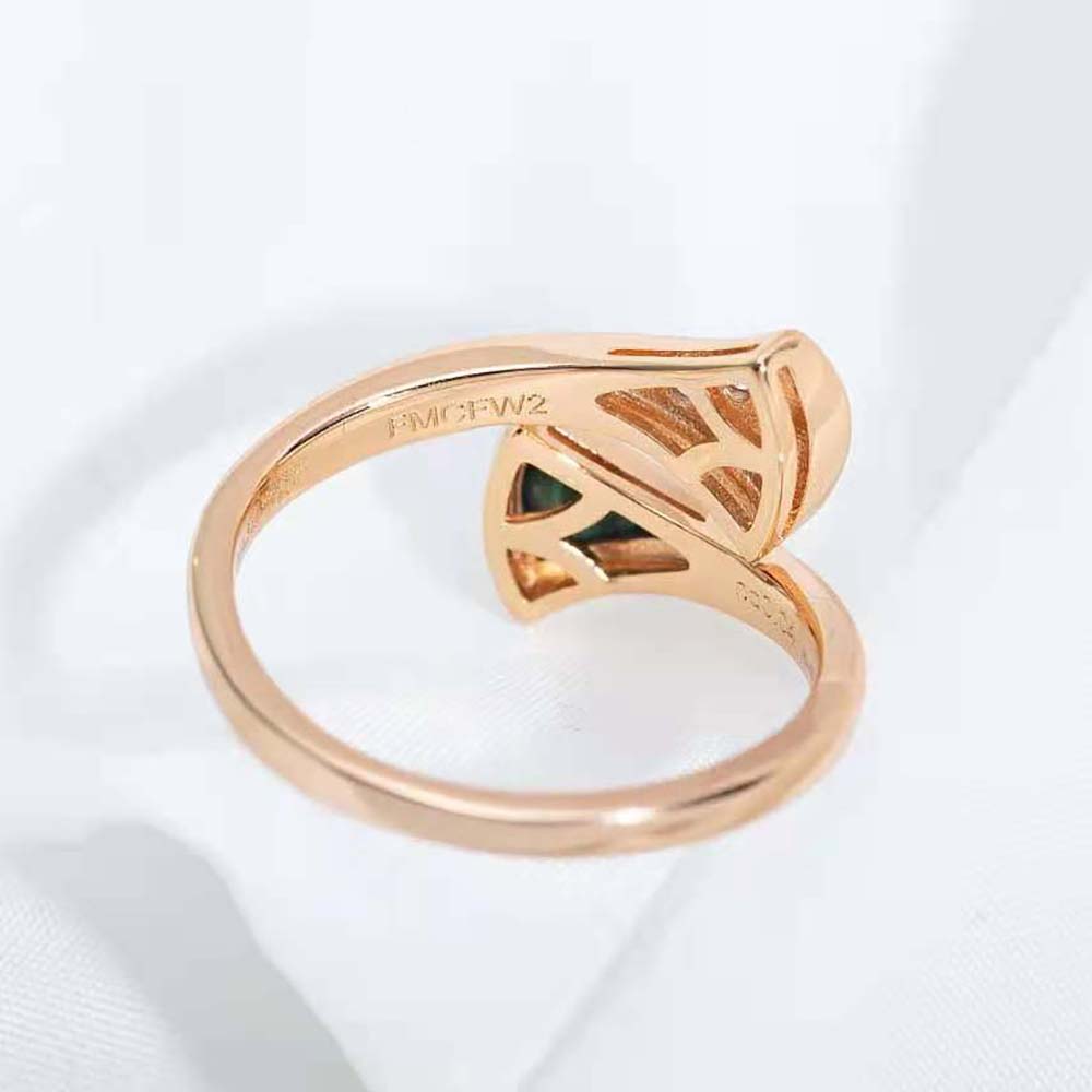 Bvlgari Women Divas Dream 18 KT Rose Gold Ring