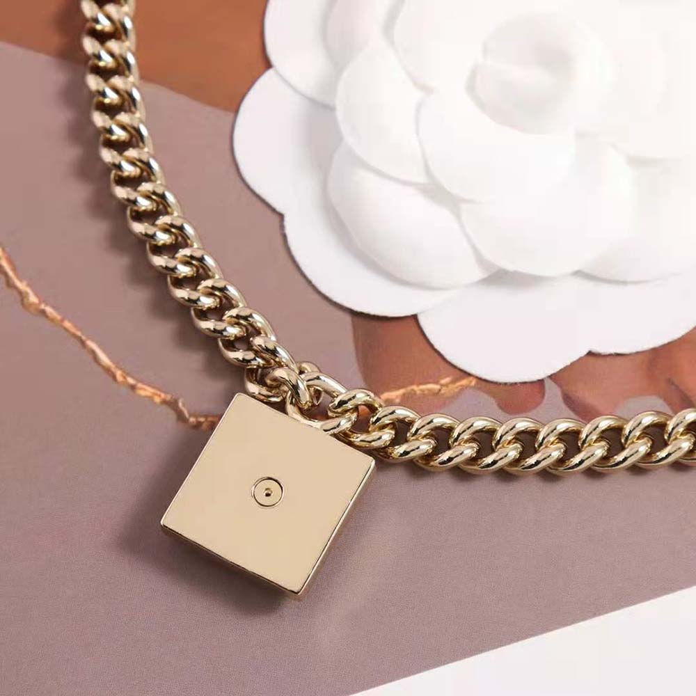 Chanel Women Choker in Metal & Strass