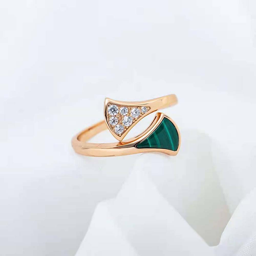 Bvlgari Women Divas Dream 18 KT Rose Gold Ring