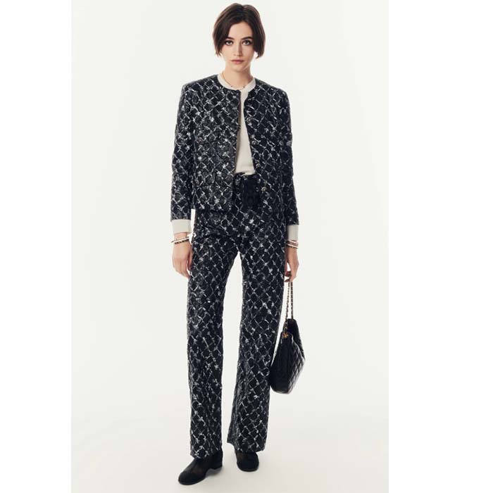 Chanel Women CC Cuff Metal Gold White Ref. ABC986 B16125 NW384