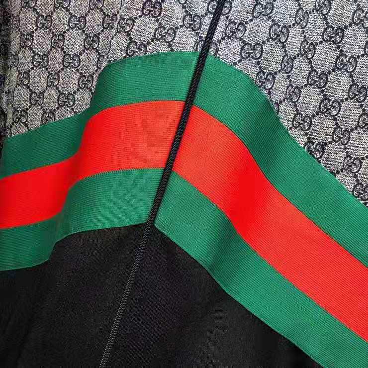Gucci Men Oversize Technical Jersey Jacket