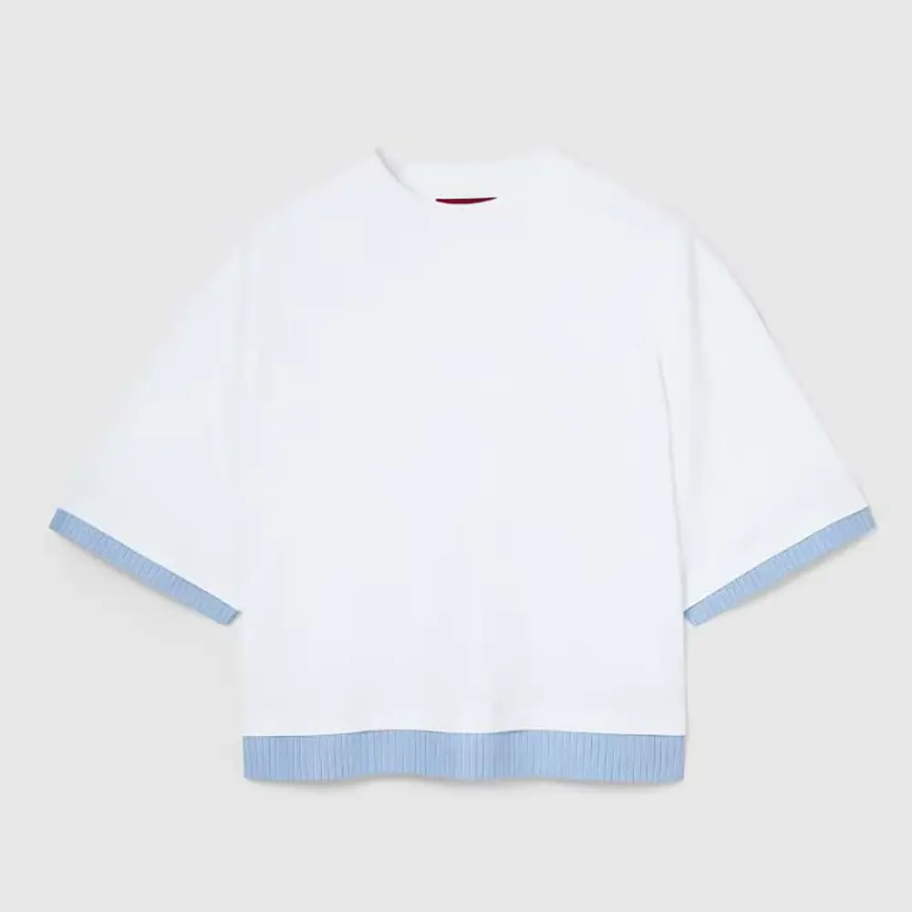 Gucci Women Soft Jersey T-shirt with Embroidery ‎833049XJHGV