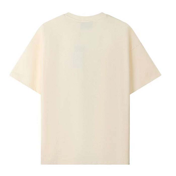 Gucci Women GG T-Shirt Gucci Blade Print White Cotton Jersey Crewneck