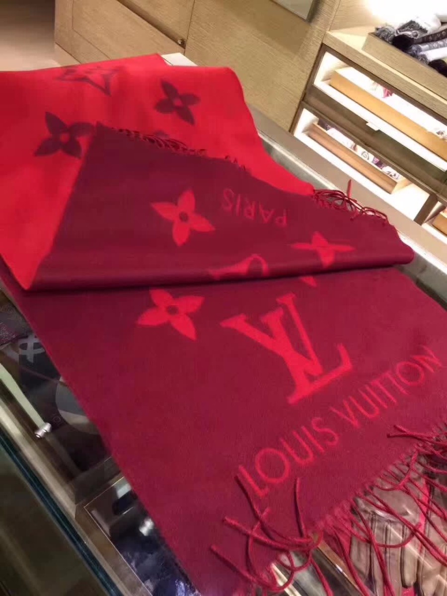 Louis Vuitton LV Reykjavik Scarf with Tone-on-tone Monogram