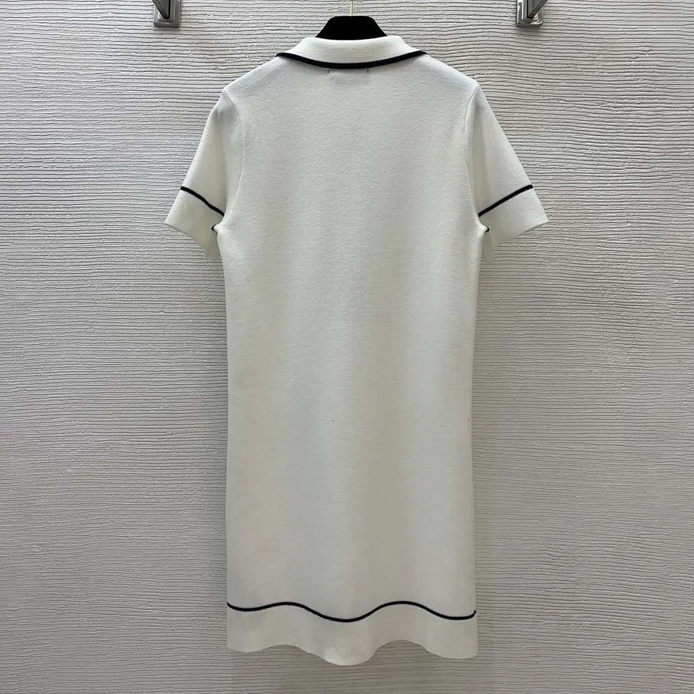 Gucci Women Fine Wool Polo Dress 813816XKEHH9034