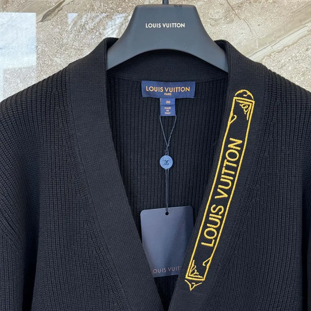 Louis Vuitton Women Embroidered Signature Cardigan 1AHVMZ