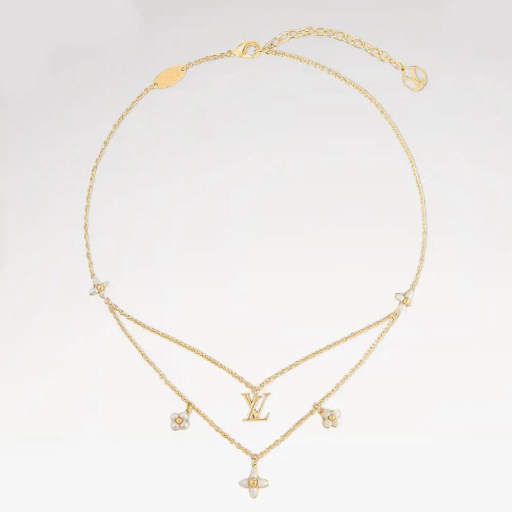 Louis Vuitton Women LV Floragram Necklace M00981