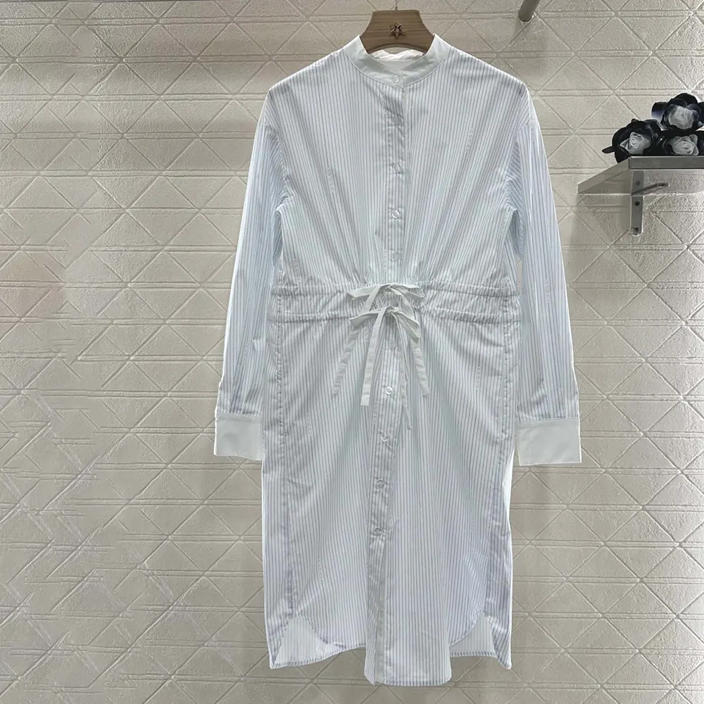 Gucci Women Cotton Fil Coupé Shirt Dress 832072Z7ASD