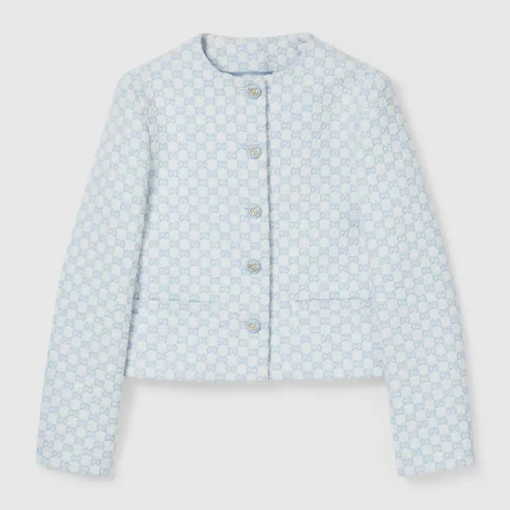 Gucci Women GG Cotton Bouclé Jacket 835524ZASUE