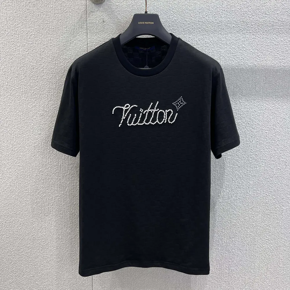 Louis Vuitton Women Signature Embellished T-Shirt 1AIMLZ
