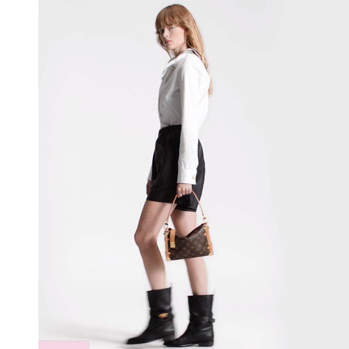 Louis Vuitton Women LV Fin Collar Shirt Cotton Optical White Regular Fit