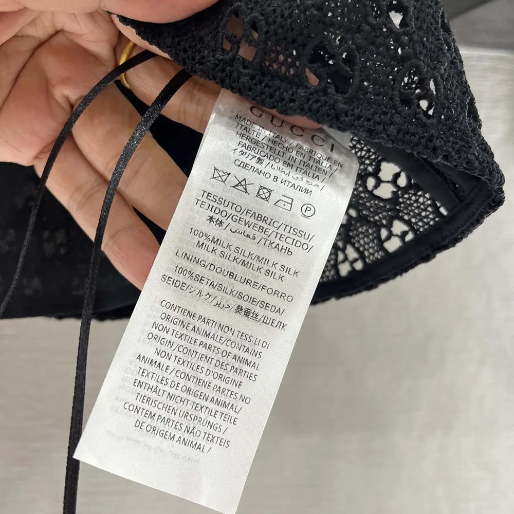 Gucci Women GG Macramé Top 836976ZAS8C1000