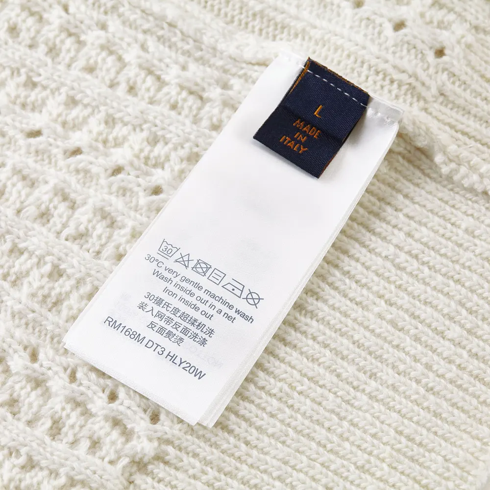 Louis Vuitton Women Long-Sleeved Cable-Knit Crewneck 1AHVOG