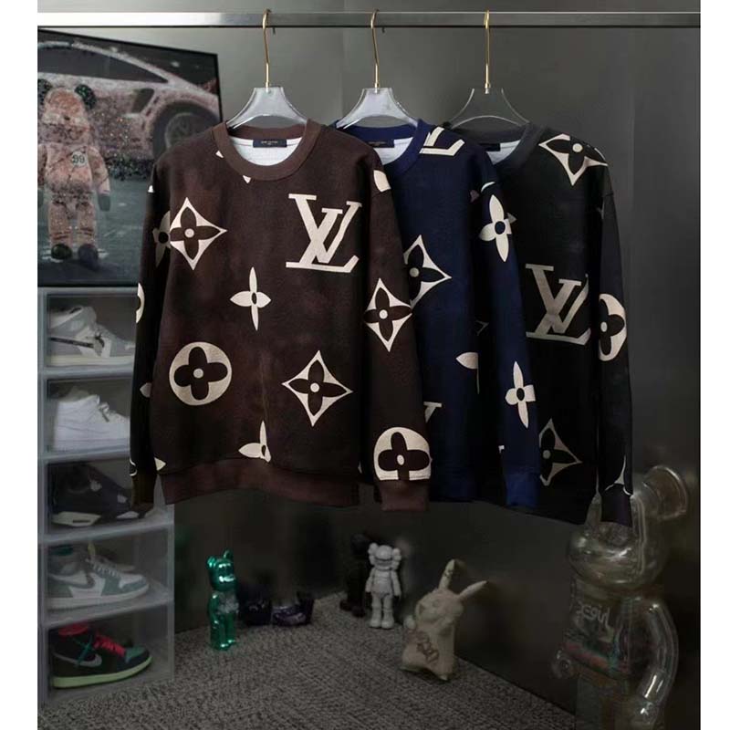 Louis Vuitton Women LV Damier Monogram Navy Blue Jacket Cotton Regular Fit