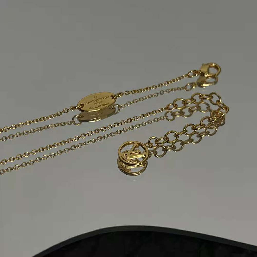 Louis Vuitton Women LV Volt One Pendant in Yellow Gold