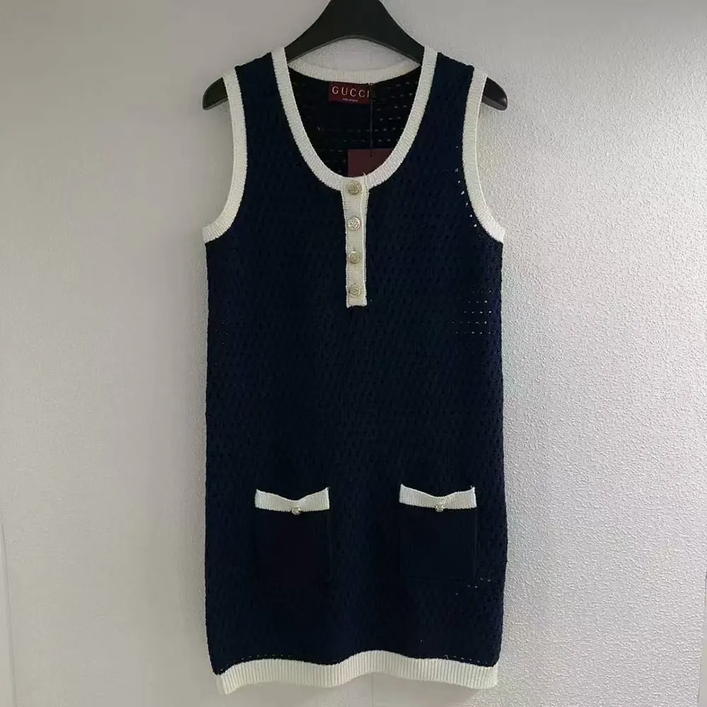 Gucci Women Fine Cotton Crochet Dress 828739XKESV