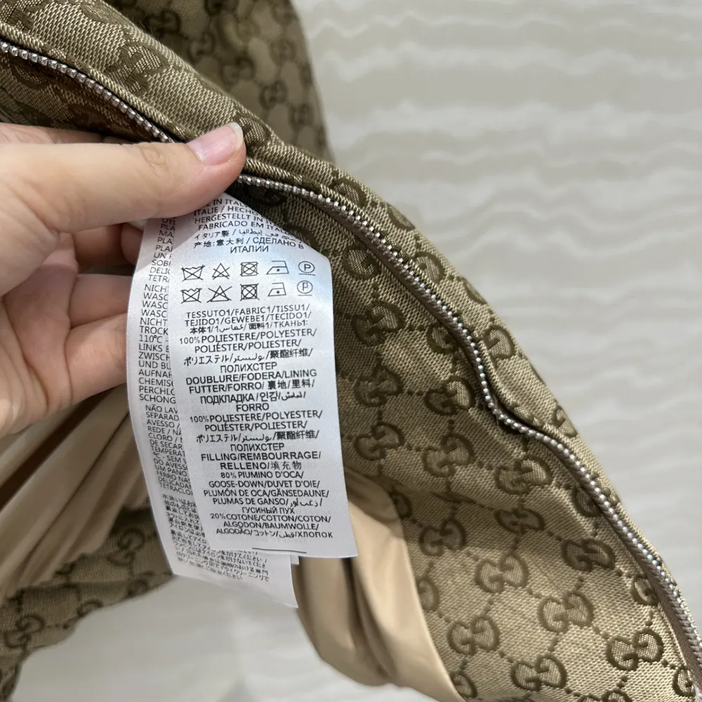 Gucci Women GG Canvas Puffer Jacket 835412ZAF4S2580