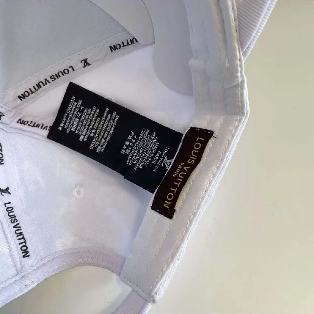 Louis Vuitton Unisex LV Shadow Cap Cotton Embroidered LV Fall Signature