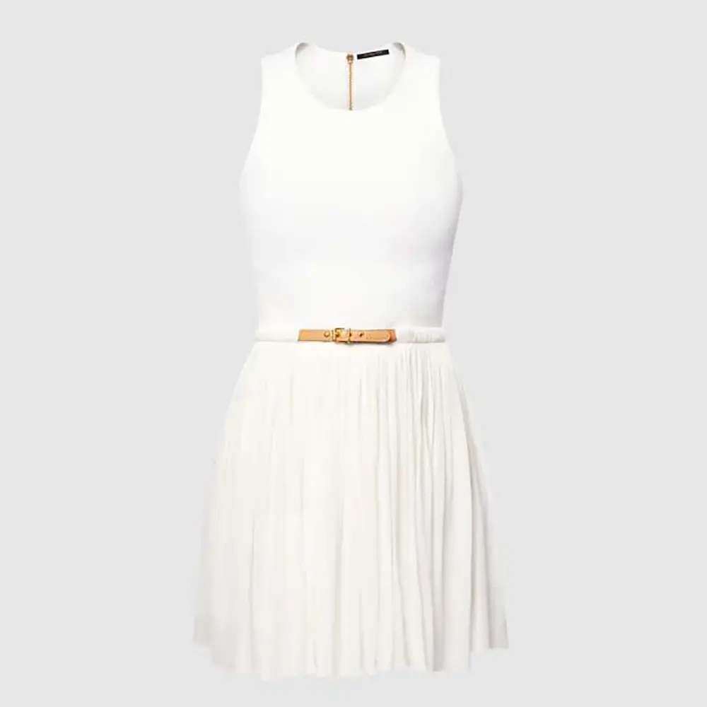 Louis Vuitton Women Racerback Belted Dress 1AGOWX