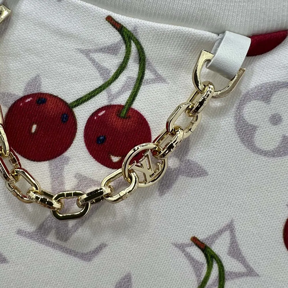 Louis Vuitton Women LV x TM Cherry T-Shirt 1AHJJ8