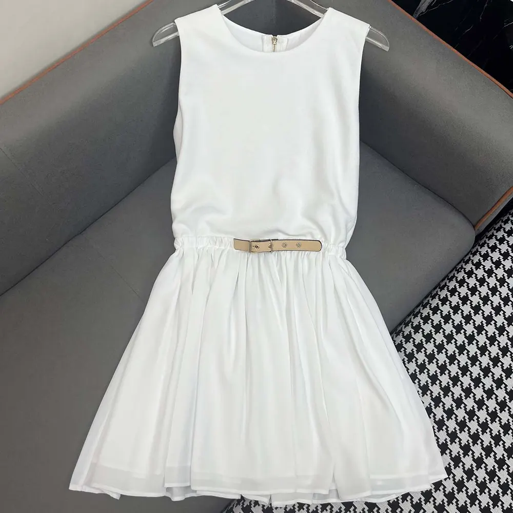 Louis Vuitton Women Racerback Belted Dress 1AGOWX