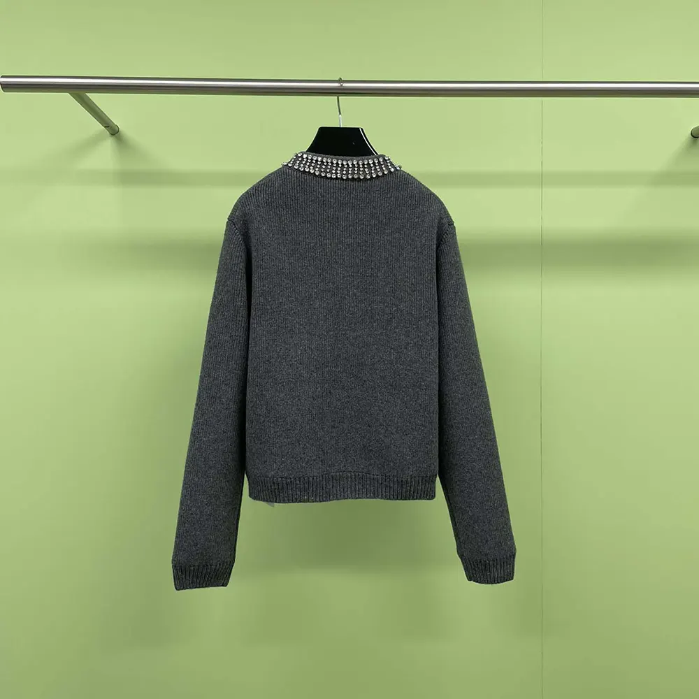 Gucci Women Padded Rib Wool Cardigan 807741XKEFH1189