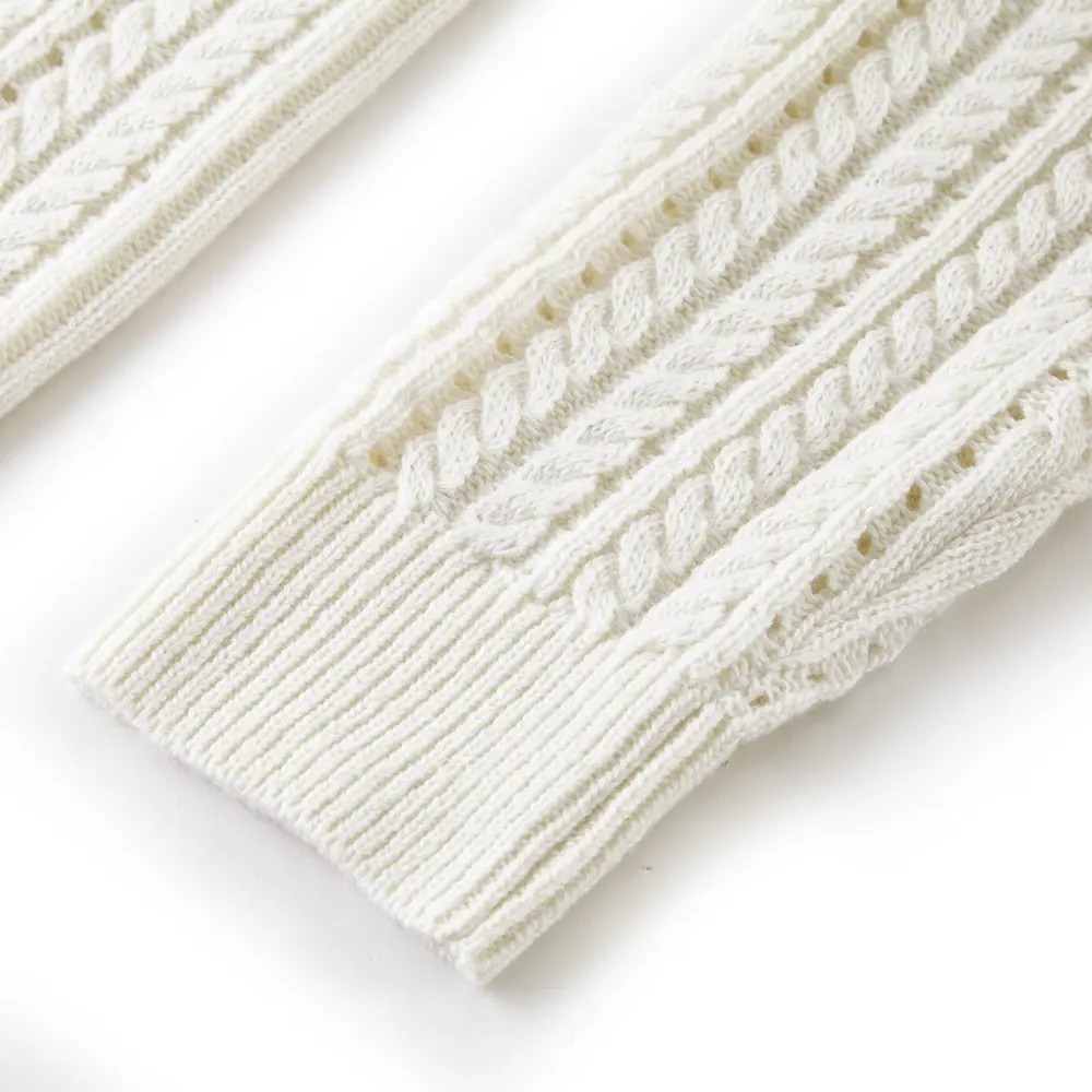 Louis Vuitton Women Long-Sleeved Cable-Knit Crewneck 1AHVOG