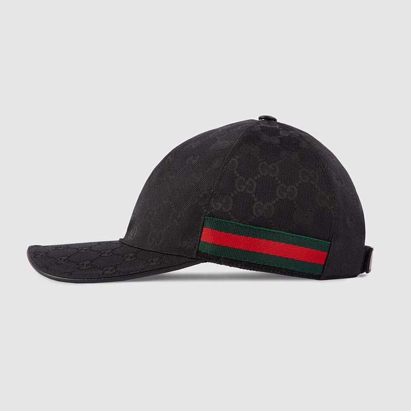 Gucci Unisex Original GG Canvas Baseball Hat in Original GG Fabric