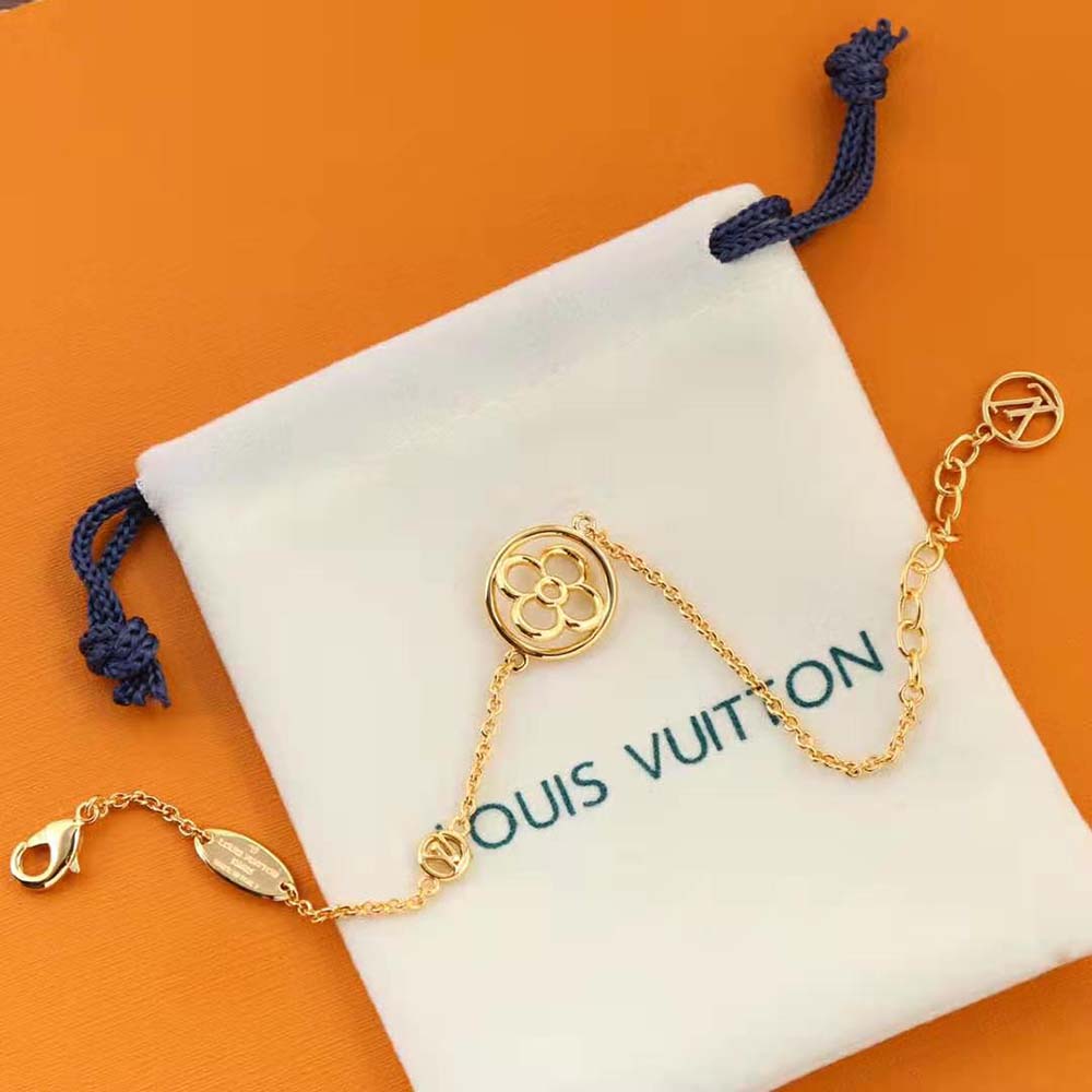 Louis Vuitton Women LV Twiggy Bracelet-Gold
