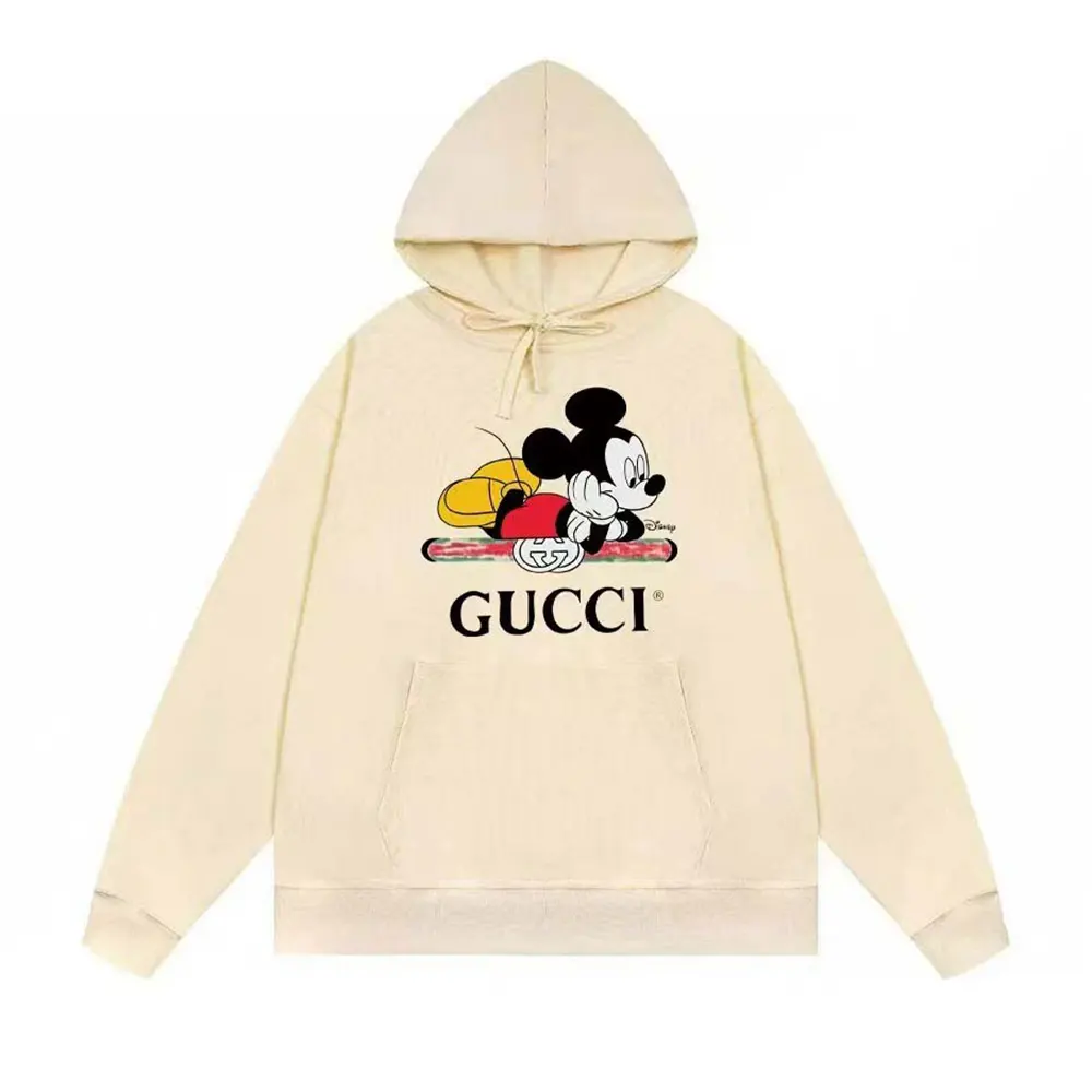 Gucci Women GUCCI x Disney Mickey Logo Printed Hoodie