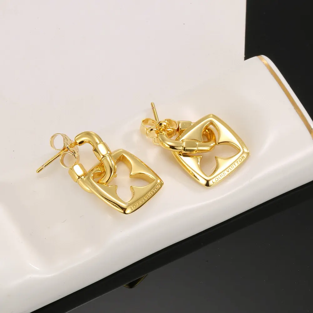 Louis Vuitton Women LV Puffygram Earrings M01174