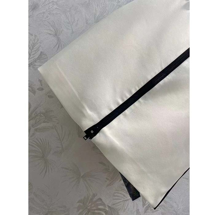 Louis Vuitton Women LV Fitted Scuba Dress Eggshell Beige 1AFF99