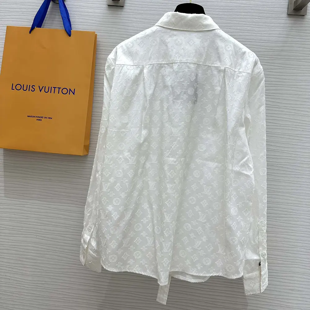Louis Vuitton Women Monogram Fil Coupé Shirt 1AFLAG