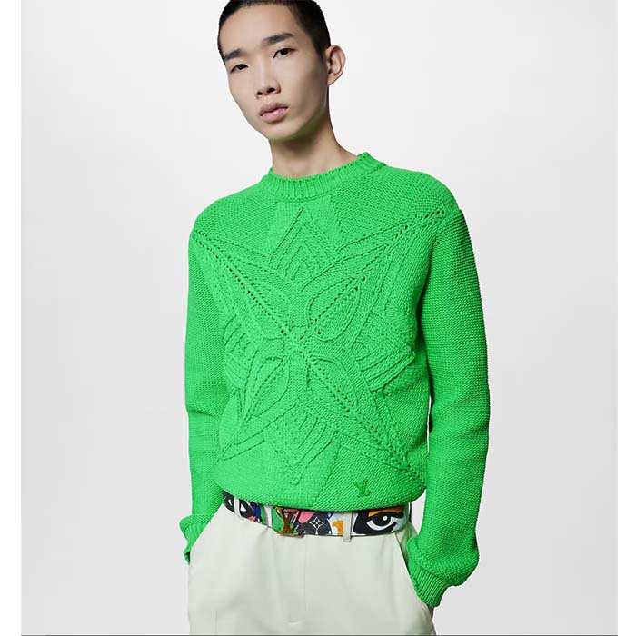 Louis Vuitton Unisex LV Initials 40 MM Reversible Belt Multicoloured Leather Metal Buckle