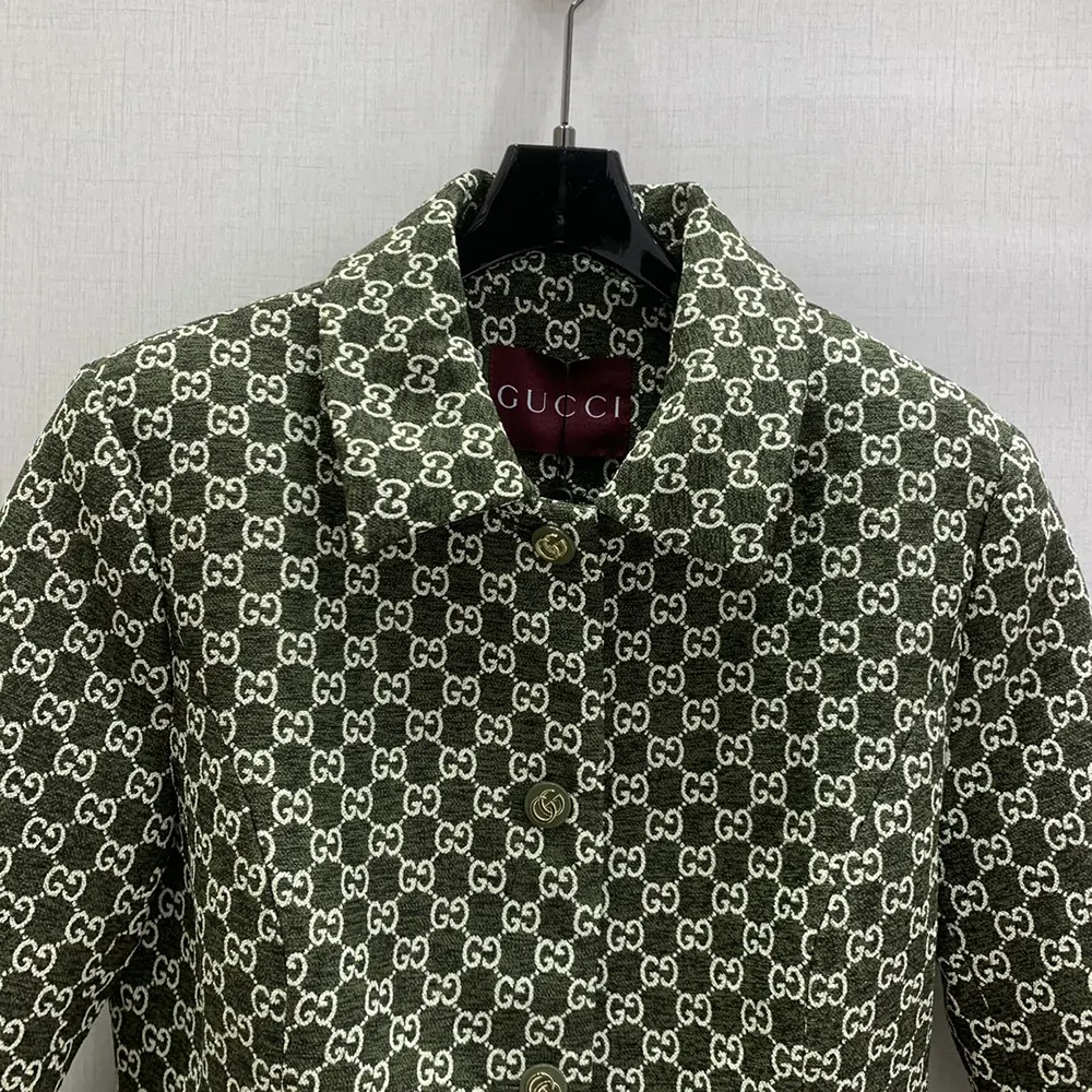 Gucci Women GG Cotton Bouclé Jacket 835539ZASUE