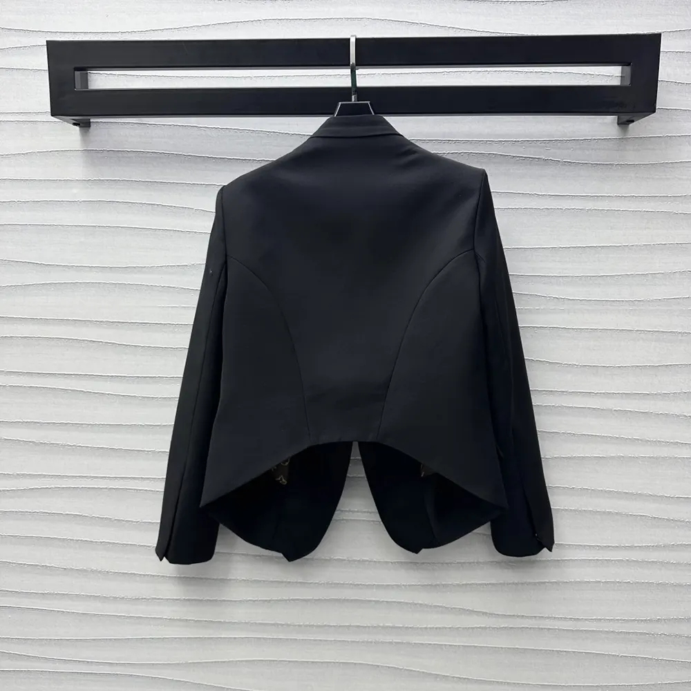 Louis Vuitton Women Collarless Chain Detail Blazer 1AGPG9