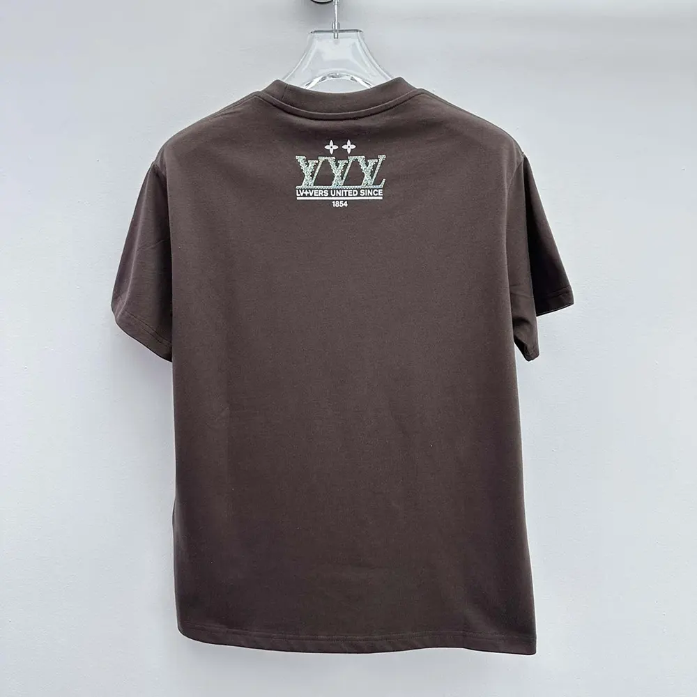 Louis Vuitton Women Washed Embellished Cotton T-Shirt 1AHCL3