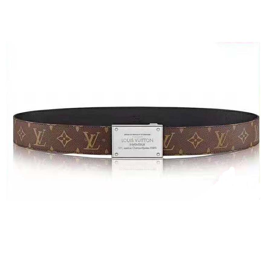 Louis Vuitton Men LV Neo Inventeur Reversible 40mm Belt in Monogram Canvas