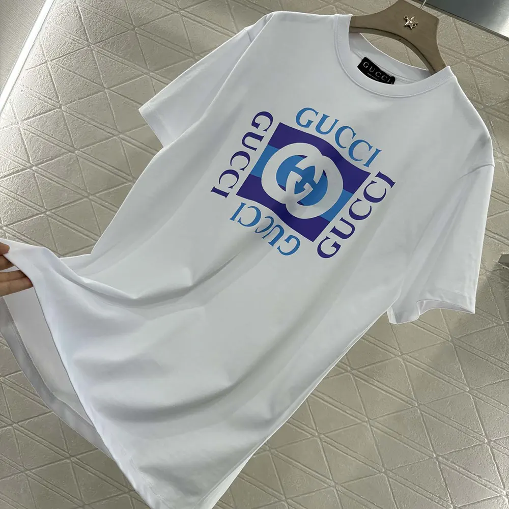 Gucci Men Cotton Jersey T-shirt with Print ‎837959XJHG9