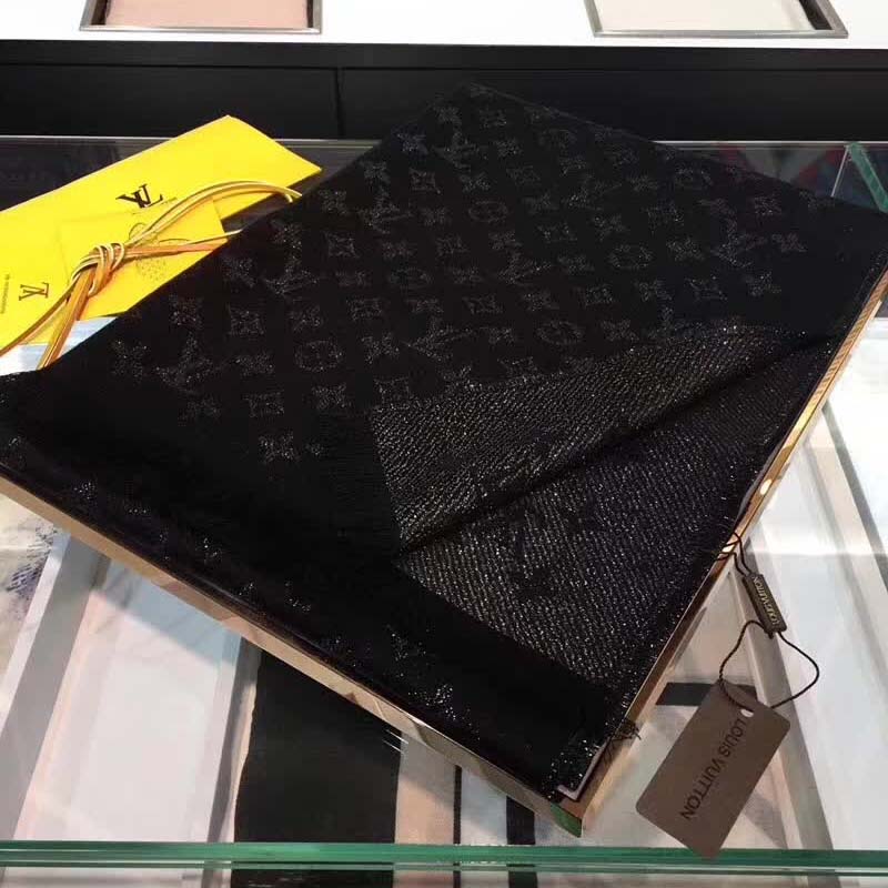 Louis Vuitton LV Timeless Stole Scarf in Cashmere