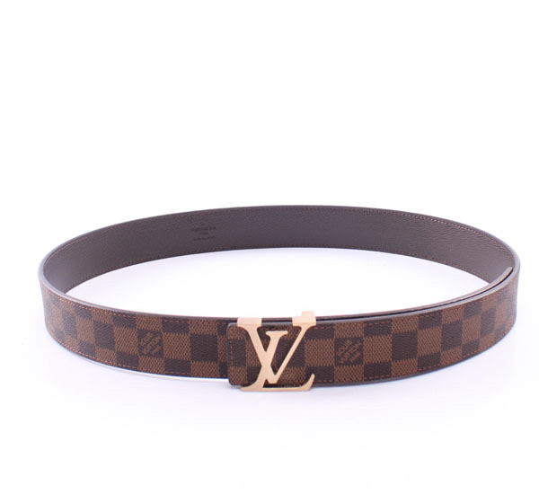 Louis Vuitton LV Unisex LV Initiales 40MM Belt Brown