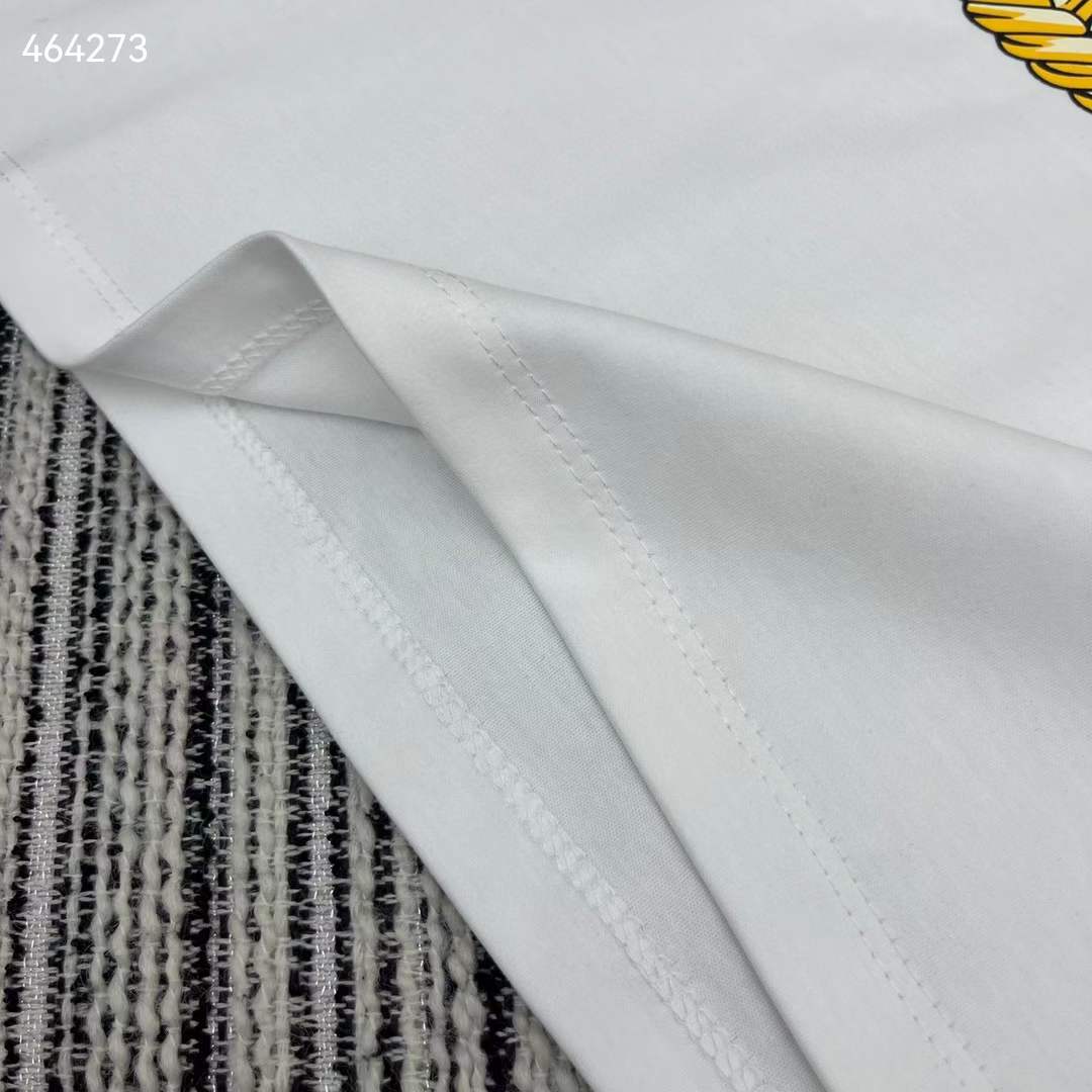 Louis Vuitton Women Nautical LV T-Shirt Cotton White 1AFMZ4