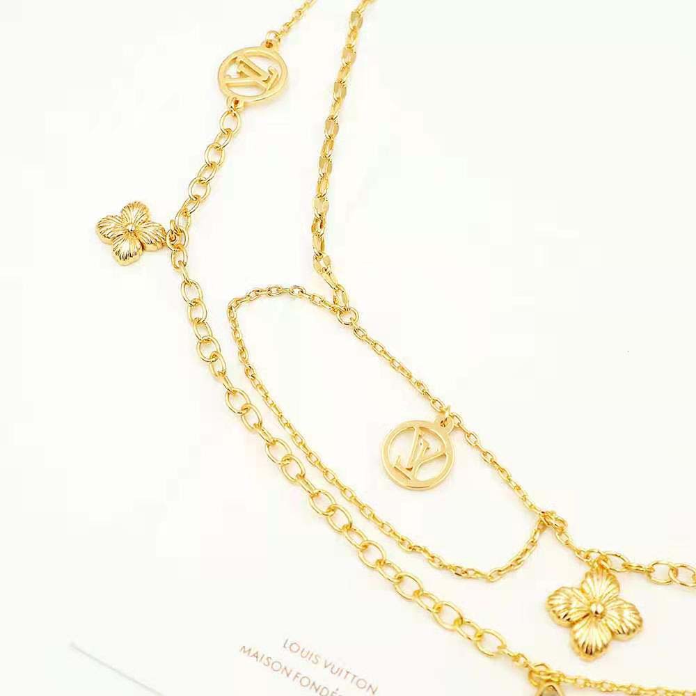 Louis Vuitton Women Blooming Strass Necklace