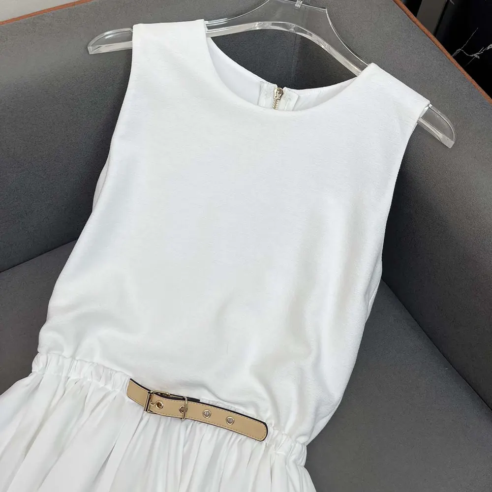 Louis Vuitton Women Racerback Belted Dress 1AGOWX