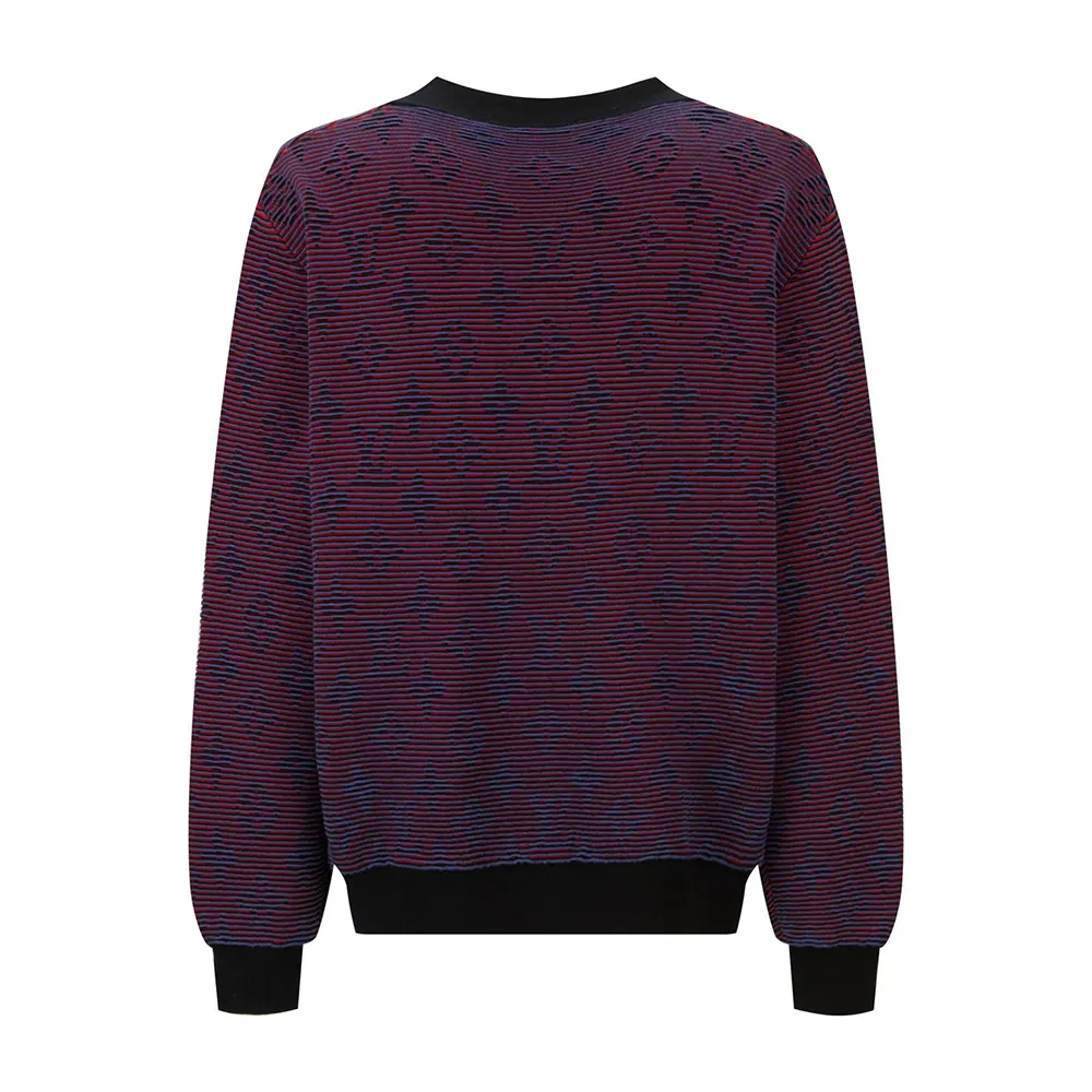 Louis Vuitton Women Optical Monogram Jacquard Cardigan 1AGTKS