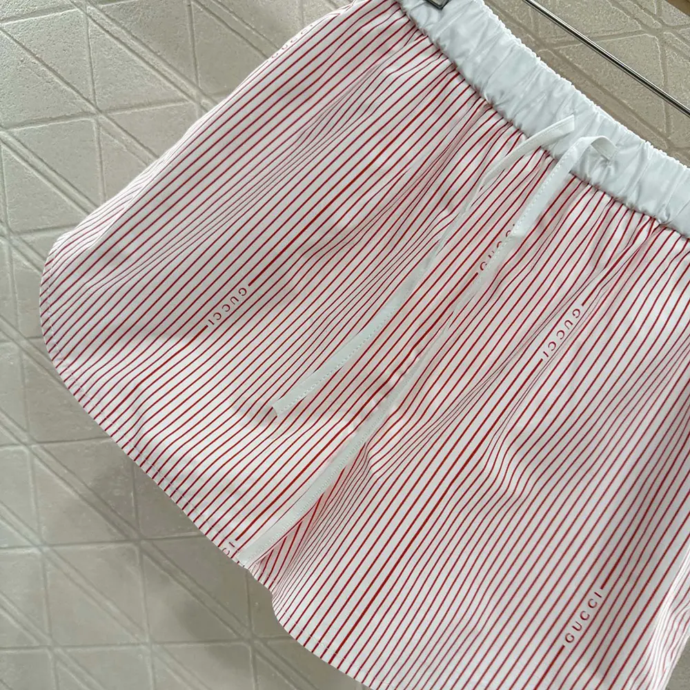 Gucci Women Cotton Fil Coupé Shorts 831870ZAS7C