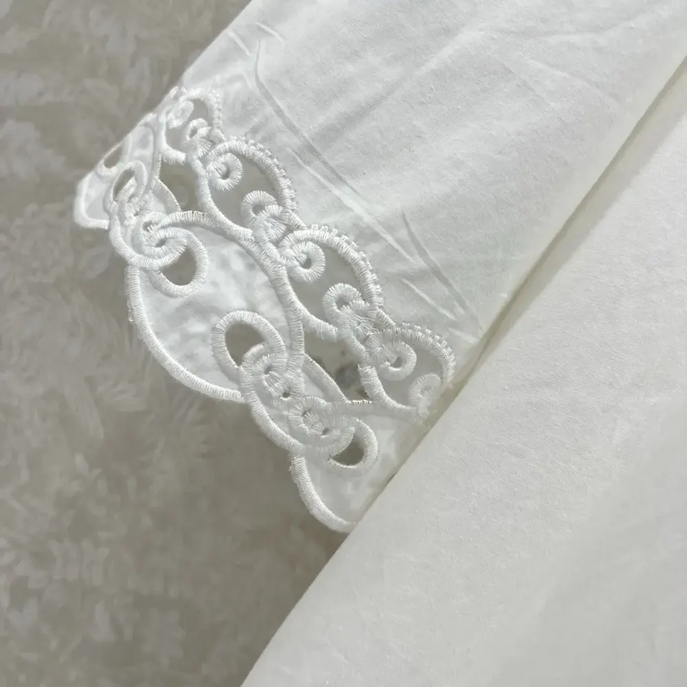 Gucci Women Cotton Poplin Shirt with Embroidery 826591