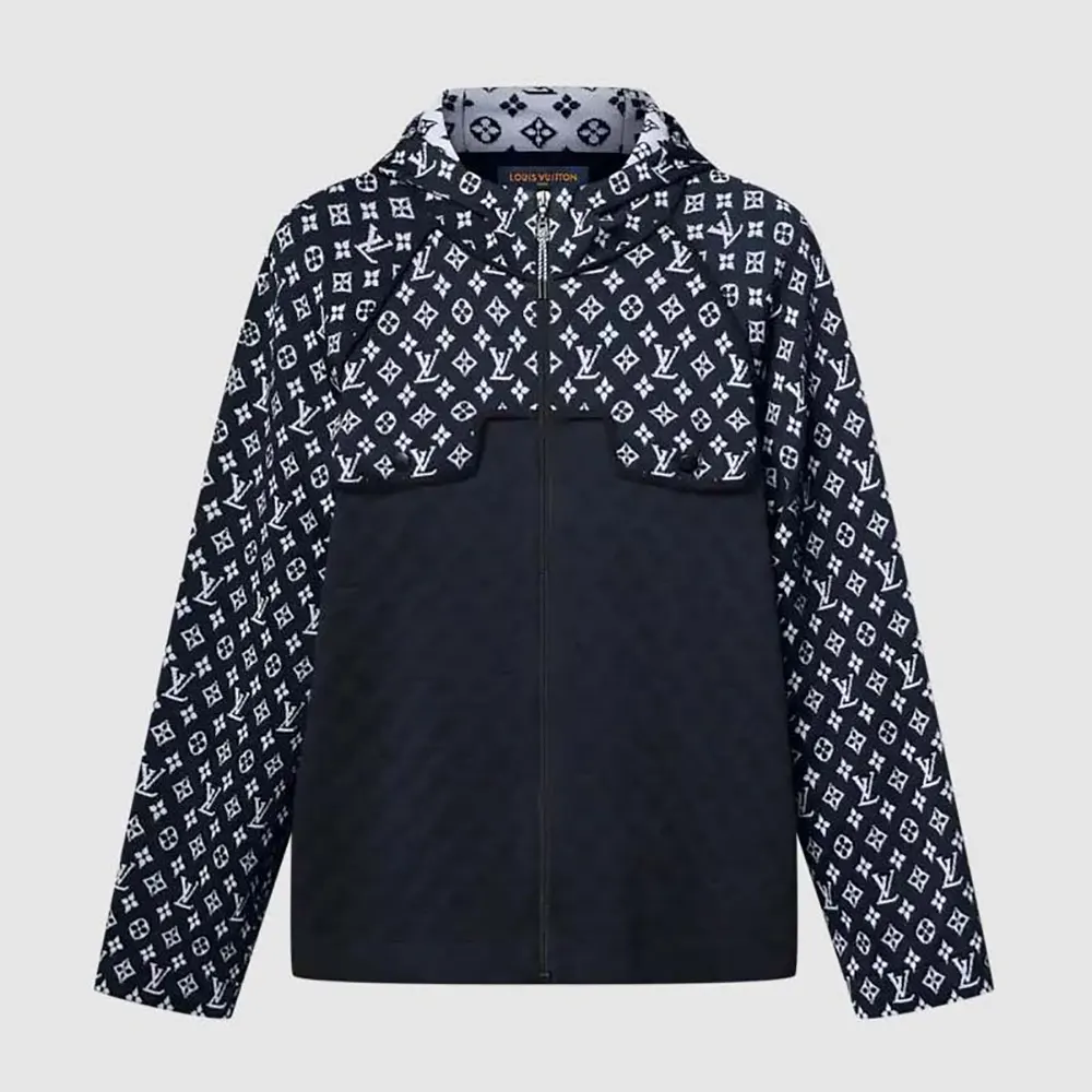 Louis Vuitton Women Monogram Jacquard Knit Hoodie 1AI789
