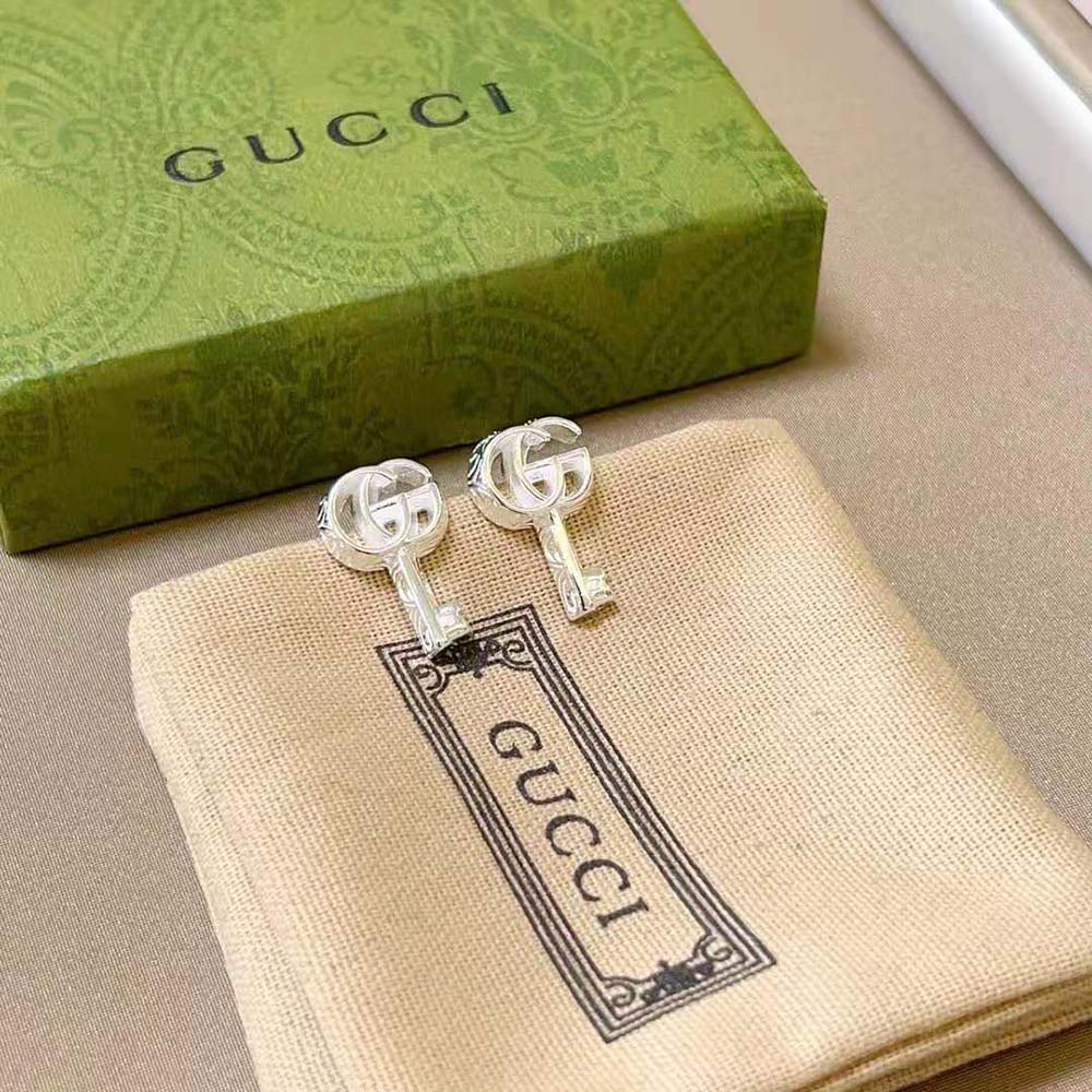 Gucci Women GG Marmont Key Earrings